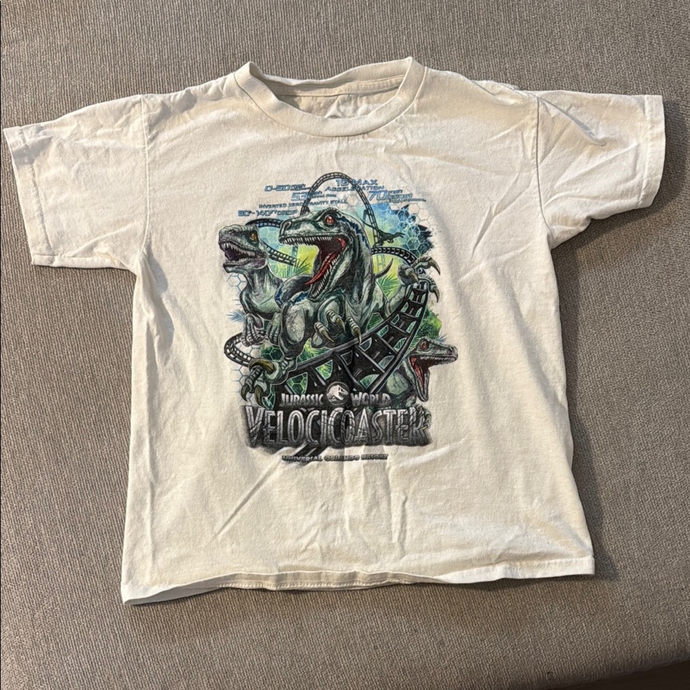 Velocicoaster Kids T-Shirt - Cream